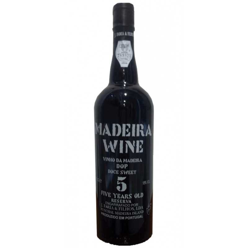 Madeira Wine 5 Years Old Sweet