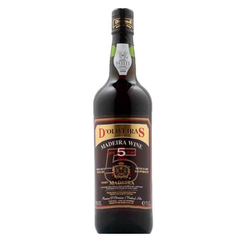 D'Oliveiras 5 Years Medium Dry Madeira Wine