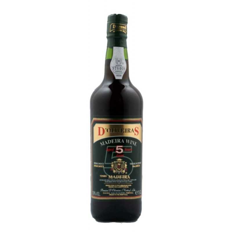 D'Oliveiras 5 Years Medium Sweet Madeira Wine