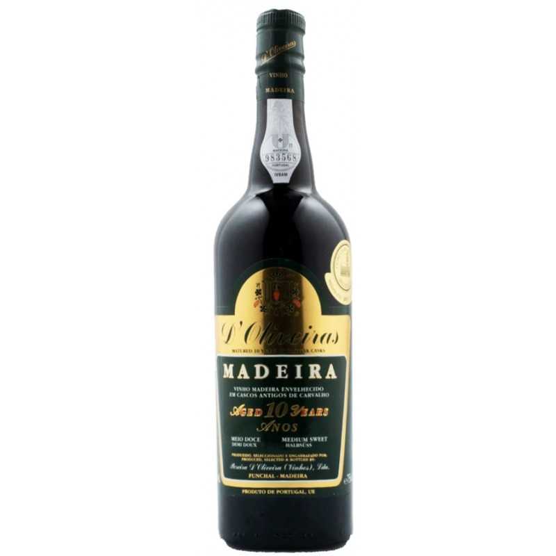 D'Oliveiras 10 Years Medium Sweet Madeira Wine