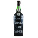 D'Oliveiras Verdelho 1981 Medium Dry Madeira Wine