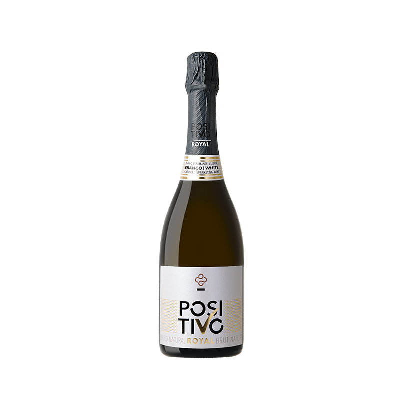 Positivo Royal Brut Natur Sparkling White Wine