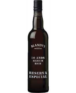 Blandy's 10 Years Reserva Especial Madeira Wine (500 ml)