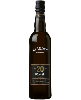 Blandy's 20 Years Malmsey Madeira Wine (500 ml)