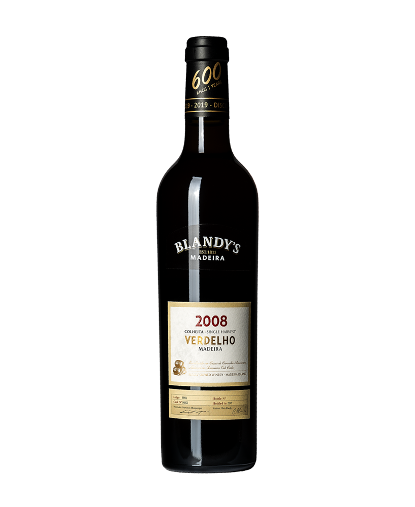 Blandy's Verdelho Colheita 2008 Madeira Wine (500 ml)