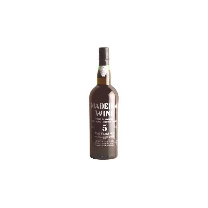 Madeira Wine 5 Years Old Medium Sweet