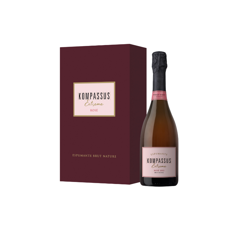 Kompassus Extreme Pinot Noir Sparkling Rosé Wine