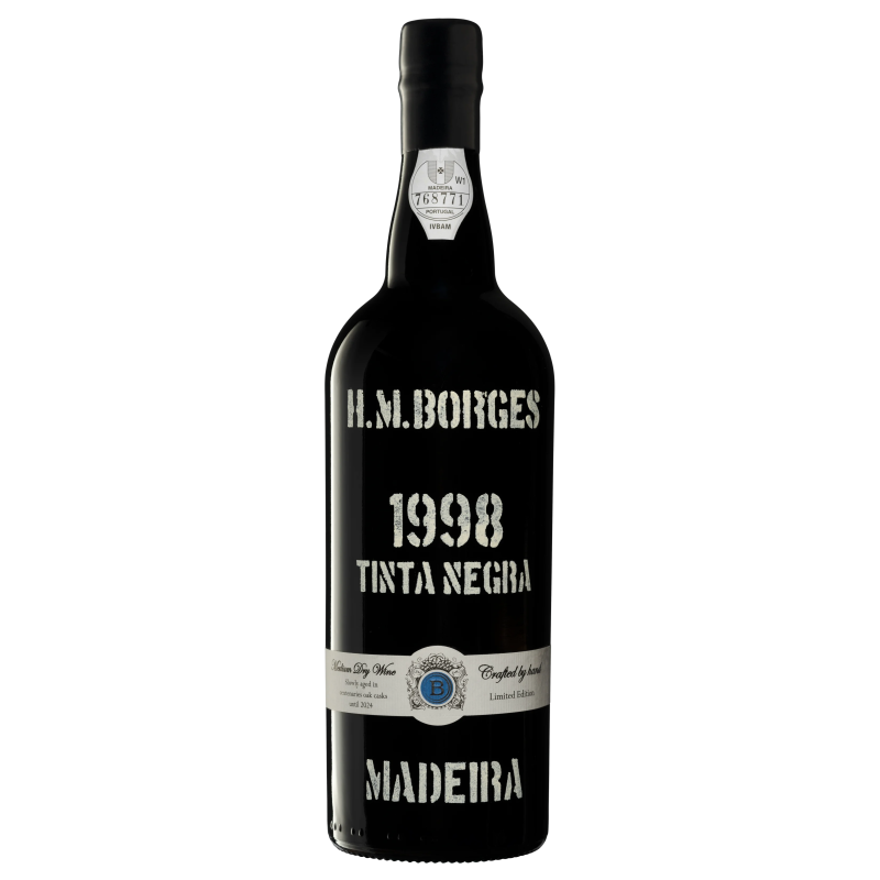HM Borges Tinta Negra 1998 Medium Dry Madeira Wine
