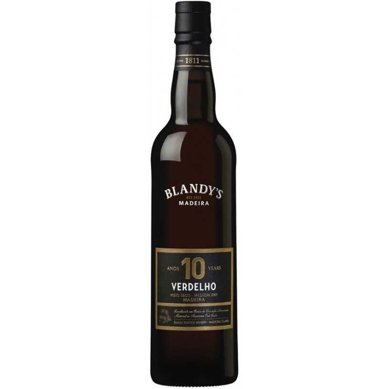 Blandy's 10 Years Verdelho Madeira Wine (500 ml)