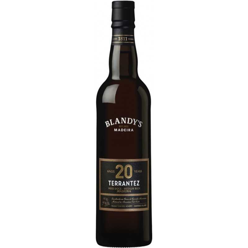 Blandy's 20 Years Terrantez Madeira Wine (500 ml)