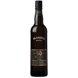 Blandy's 50 Years Malmsey Madeira Wine (500 ml)